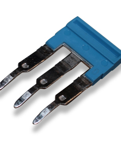 Jumper across for terminal A row ZQV 2.5N/3 blue